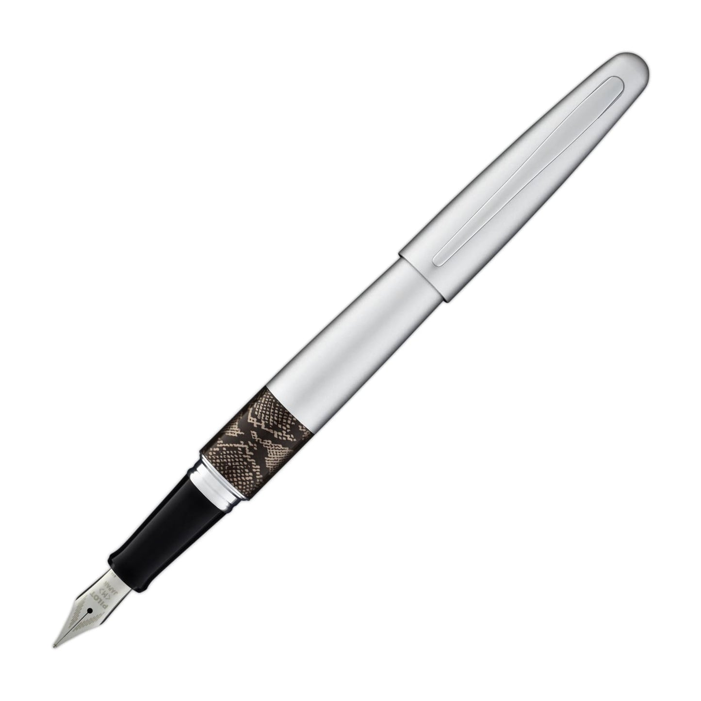 Pilot Metropolitan Animal Fountain Pen in Python (Matte Silver) Fountain Pen