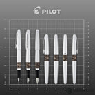Pilot Metropolitan Animal Fountain Pen in Python (Matte Silver) Fountain Pen