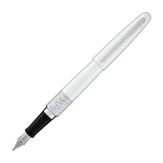 Pilot Metropolitan Animal Fountain Pen in Tiger Matte White
