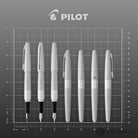 Pilot Metropolitan Classic Fountain Pen in Silver Fountain Pen