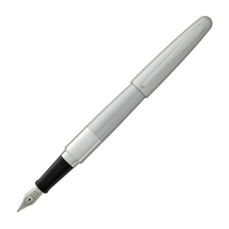 Pilot Metropolitan Fountain Pen in Silver - Medium Point Fountain Pen