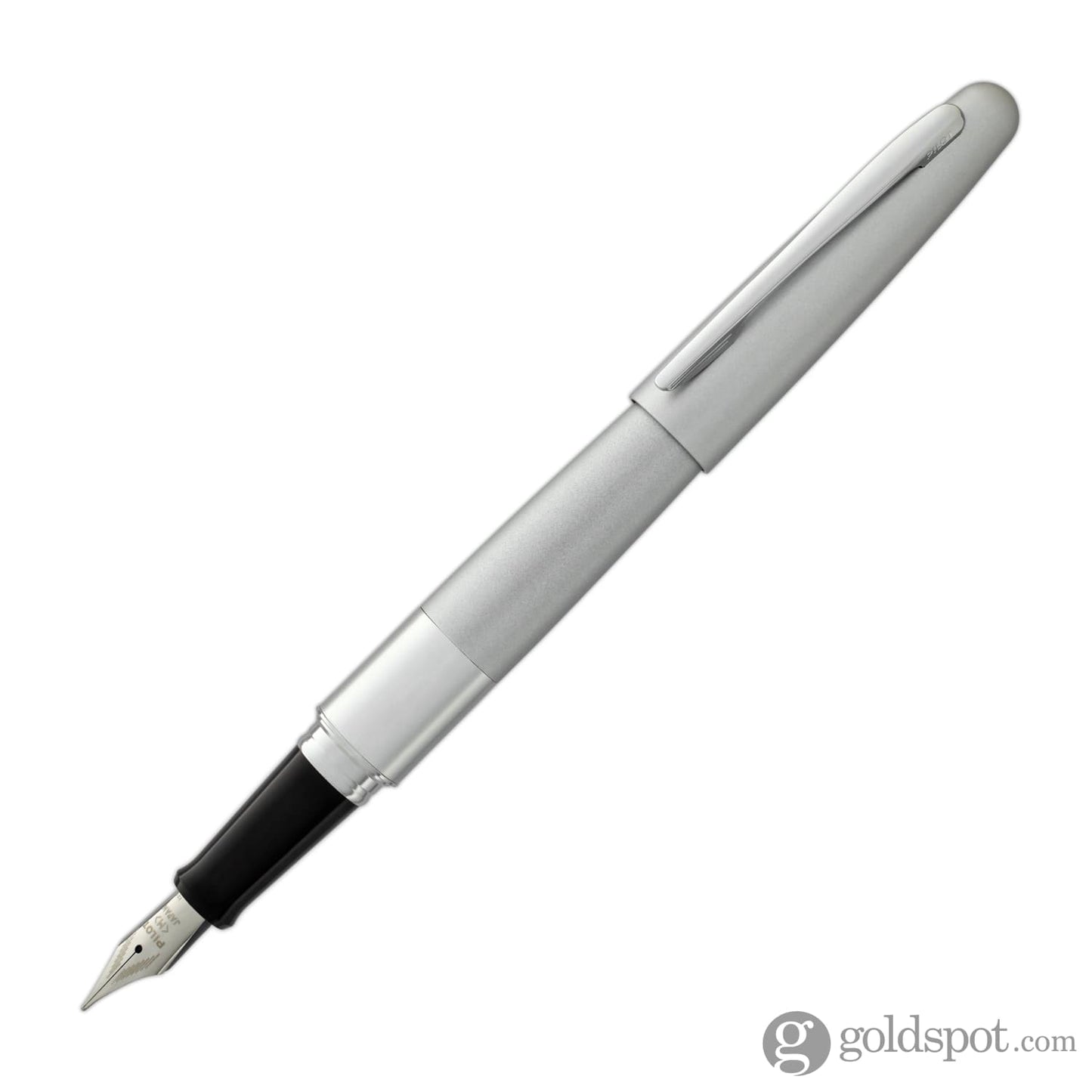 Pilot Metropolitan Fountain Pen in Silver - Medium Point Fountain Pen