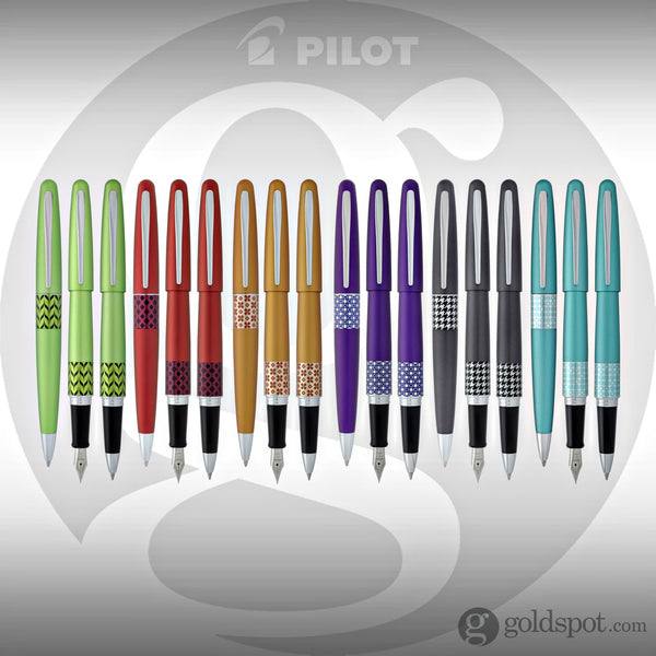 Pilot Metropolitan Retro Pop Ballpoint Pen in Gray Ballpoint Pen