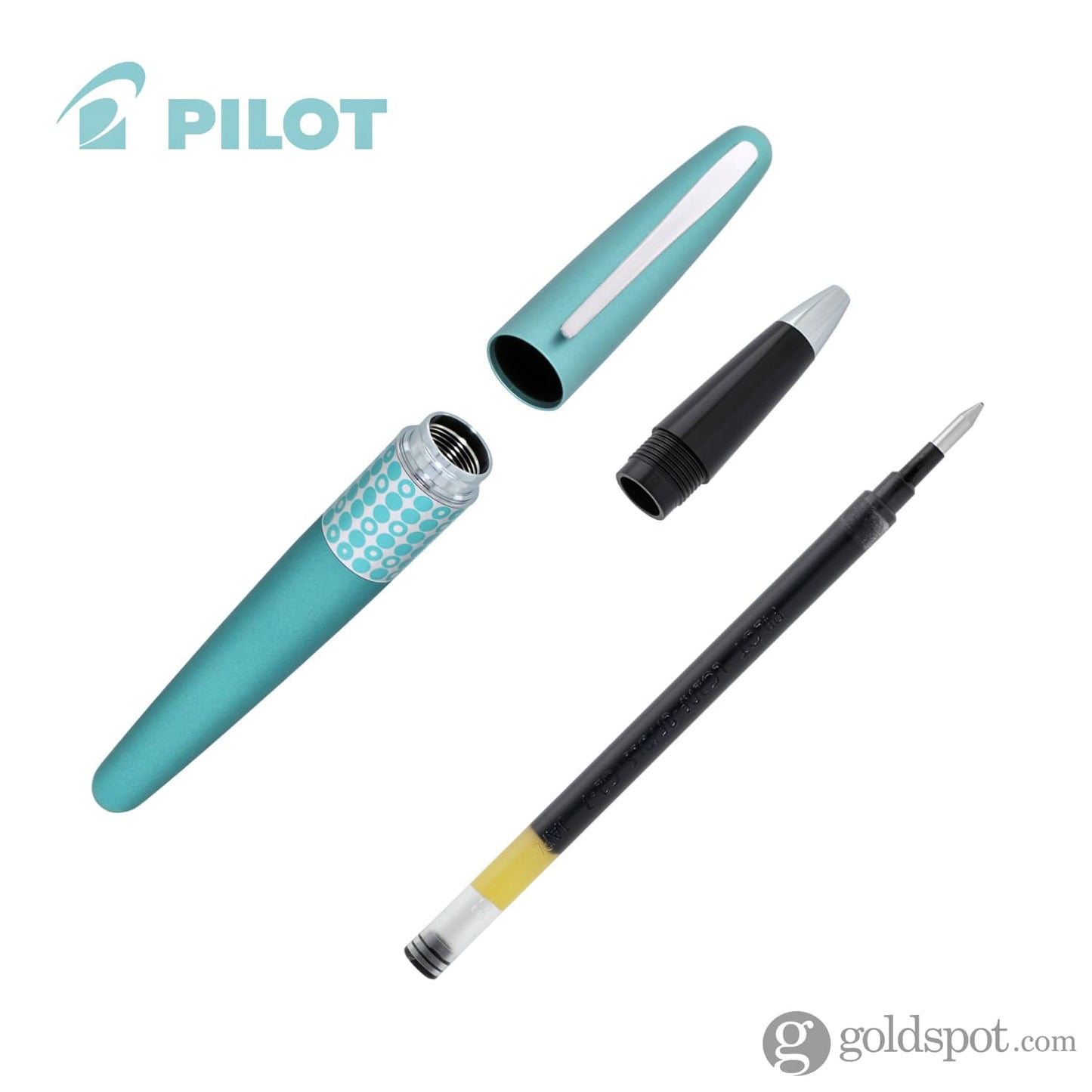 Pilot Metropolitan Retro Pop Rollerball Pen in Turquoise Rollerball Pen