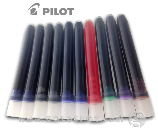Pilot Namiki Multi-Color Ink Cartridges - Pack of 10 Fountain Pen Cartridges