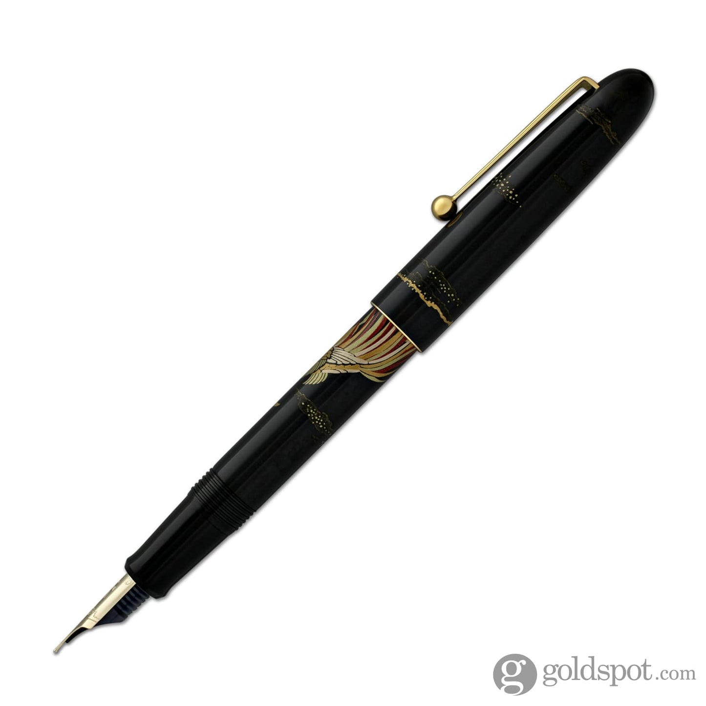 Pilot Namiki Nippon Art Fountain Pen - Chinese Phoenix - 18K Gold Medium Point Fountain Pen