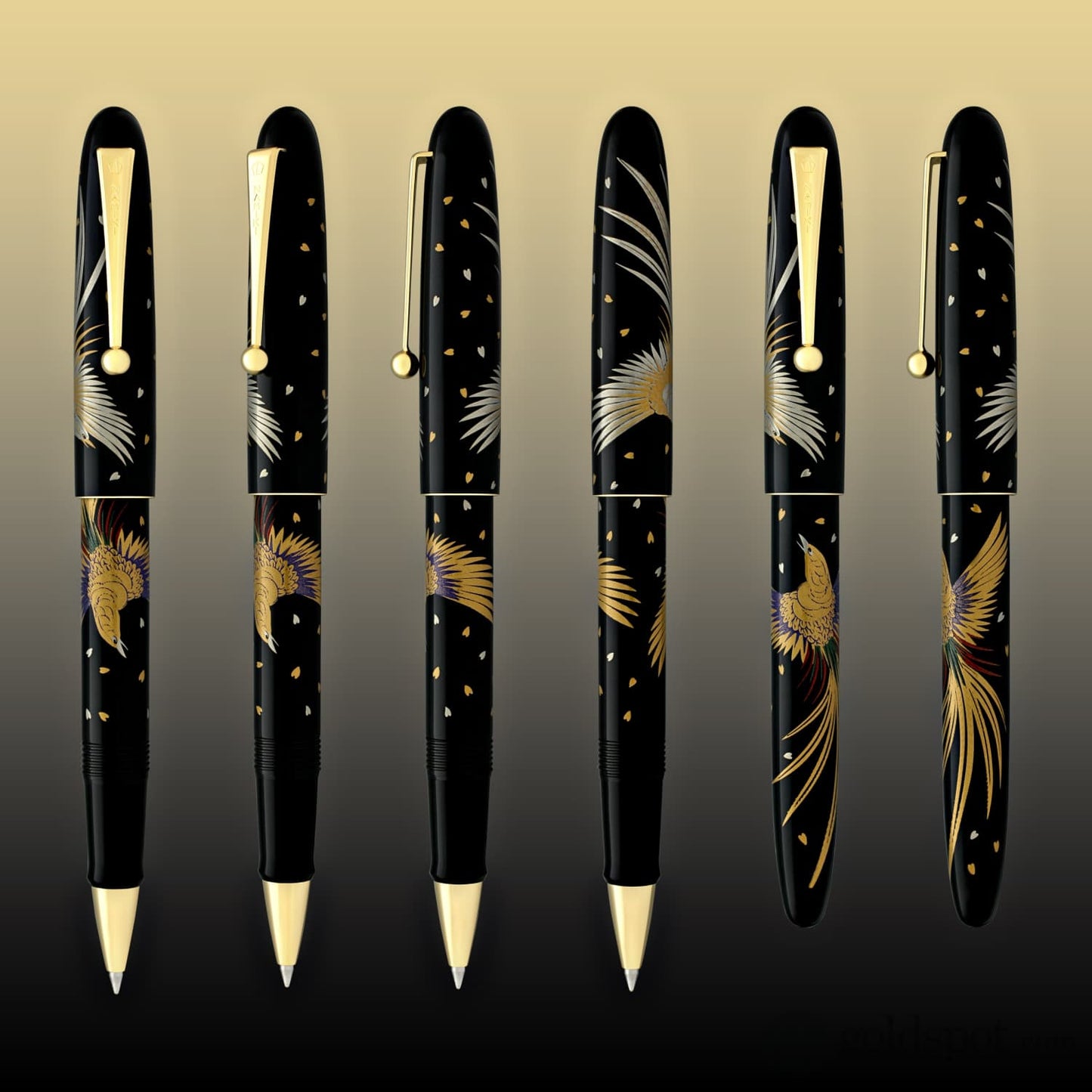 Pilot Namiki Nippon Art Rollerball Pen - Golden Pheasant Rollerball Pen