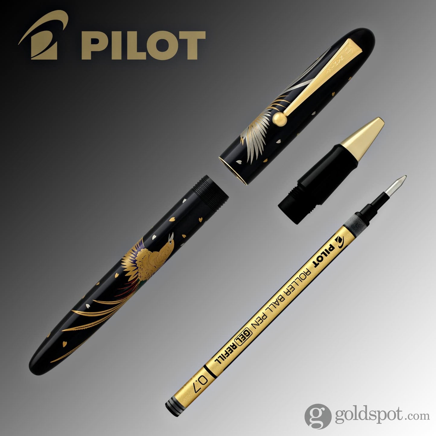 Pilot Namiki Nippon Art Rollerball Pen - Golden Pheasant Rollerball Pen