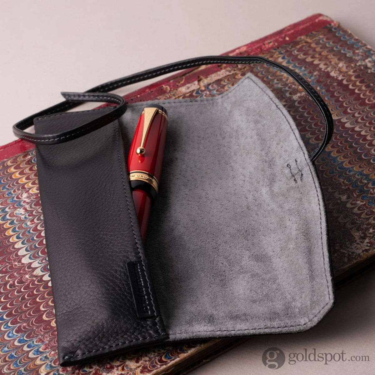 Pilot Pensemble Roll Pen Case in Black (Long) - Goldspot Pens