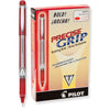 Pilot Precise Grip Liquid Ink Rollerball Pens in Red - Pack of 12 Rollerball Pen