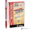 Pilot Precise Grip Liquid Ink Rollerball Pens in Red - Pack of 12 1.0mm Broad Rollerball Pen
