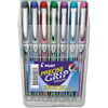 Pilot Precise Grip Rollerball Pens in Assorted Colors - Extra Fine Point - Pack of 7 Rollerball Pen