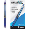 Pilot Precise V5 RT Retractable Rollerball Pens in Blue - Fine Point 12 Pack Pen
