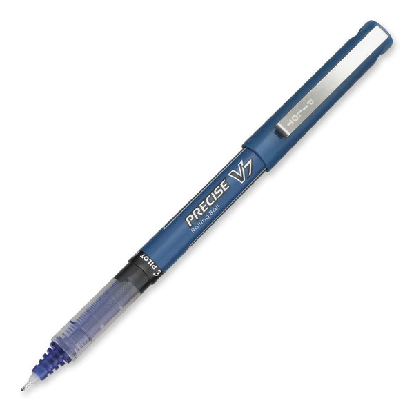 Pilot Precise V7 Stick Rollerball Pens in Blue - Fine Point Rollerball Pen