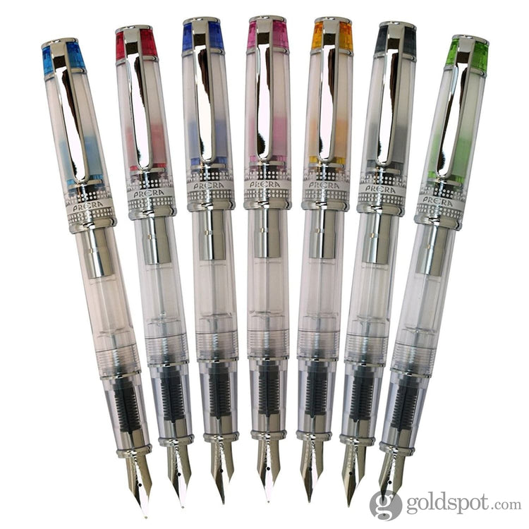 Pilot Prera Fountain Pen in Light Green & Clear Body Fountain Pen