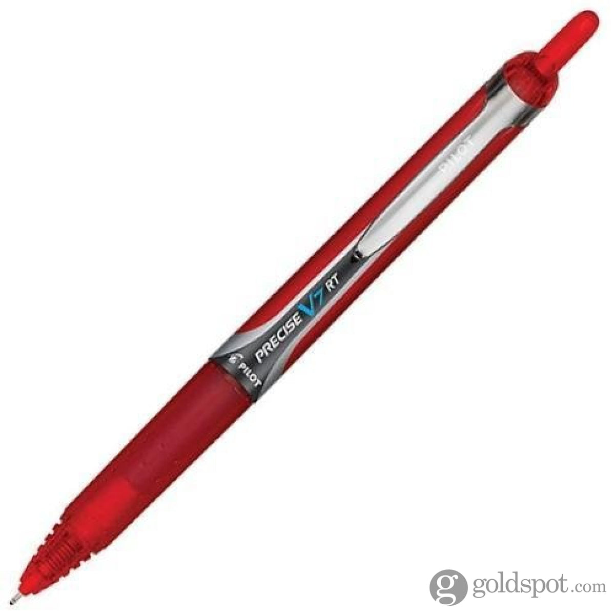 Pilot Retractable Rollerball Pen in Red Fine Point Goldspot Pens