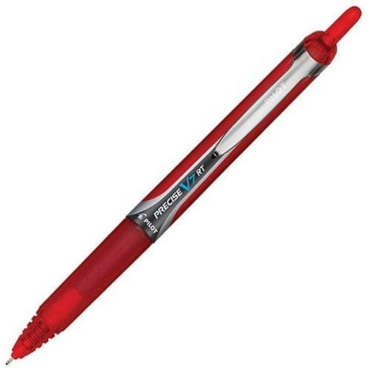 Pilot Retractable Rollerball Pen in Red - Fine Point