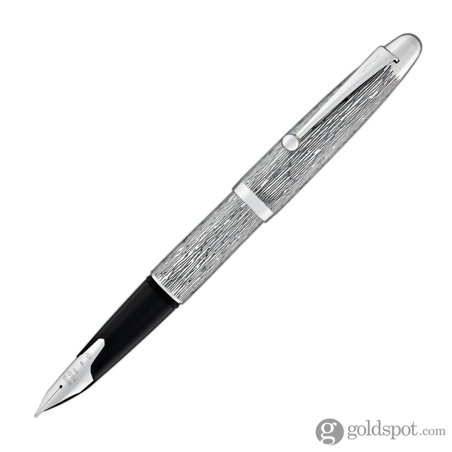 Pilot Sterling Collection Fountain Pen in Silvern Thumugi Fountain Pen