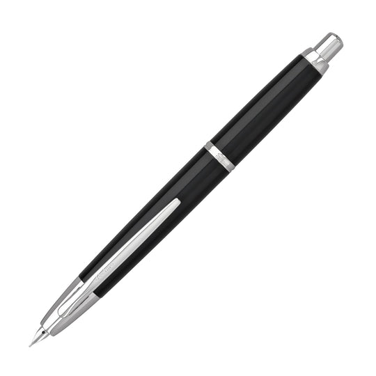 Pilot Vanishing Point Decimo Fountain Pen in Black - 18K Gold