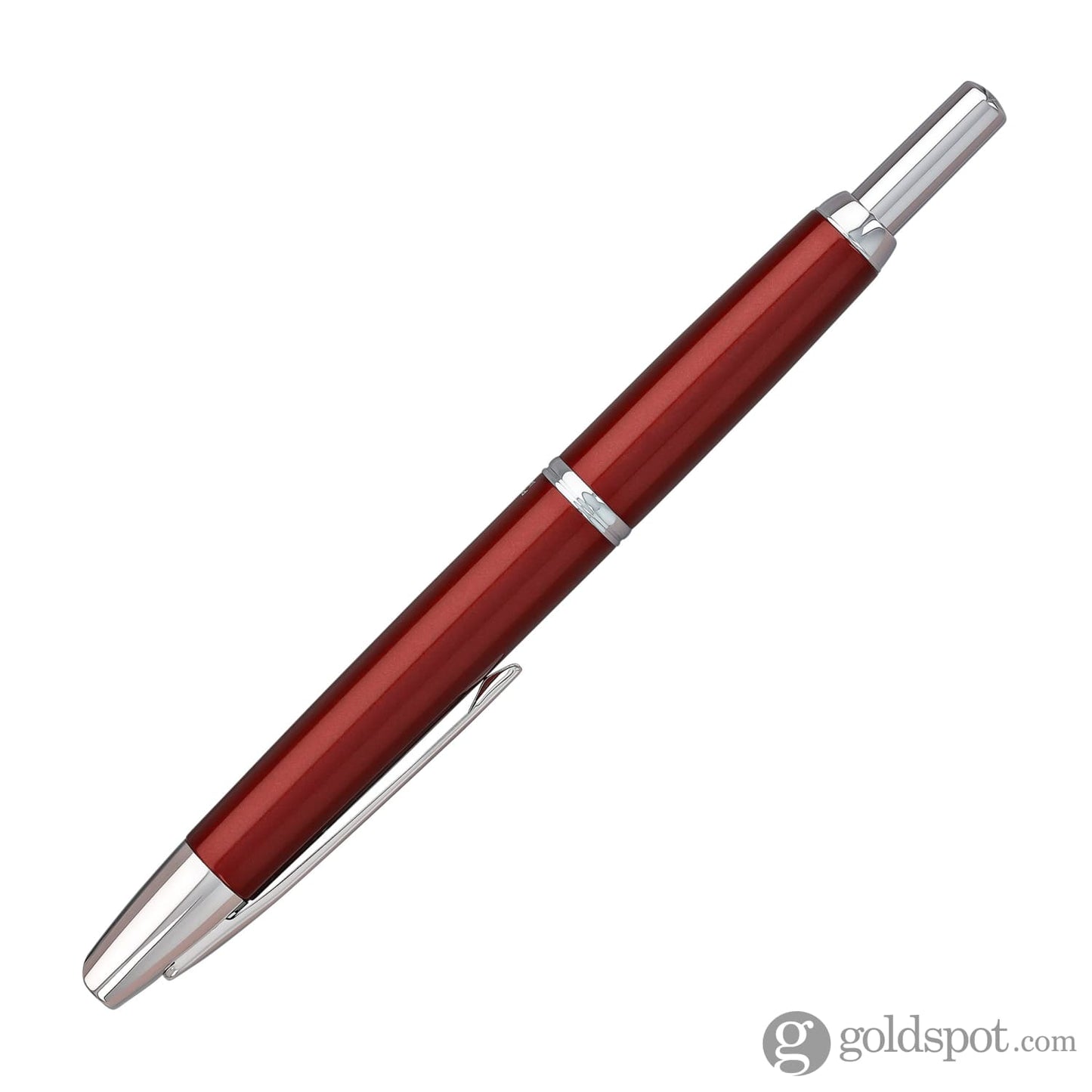 Pilot Vanishing Point Decimo Fountain Pen in Burgundy - 18K Gold Fountain Pen