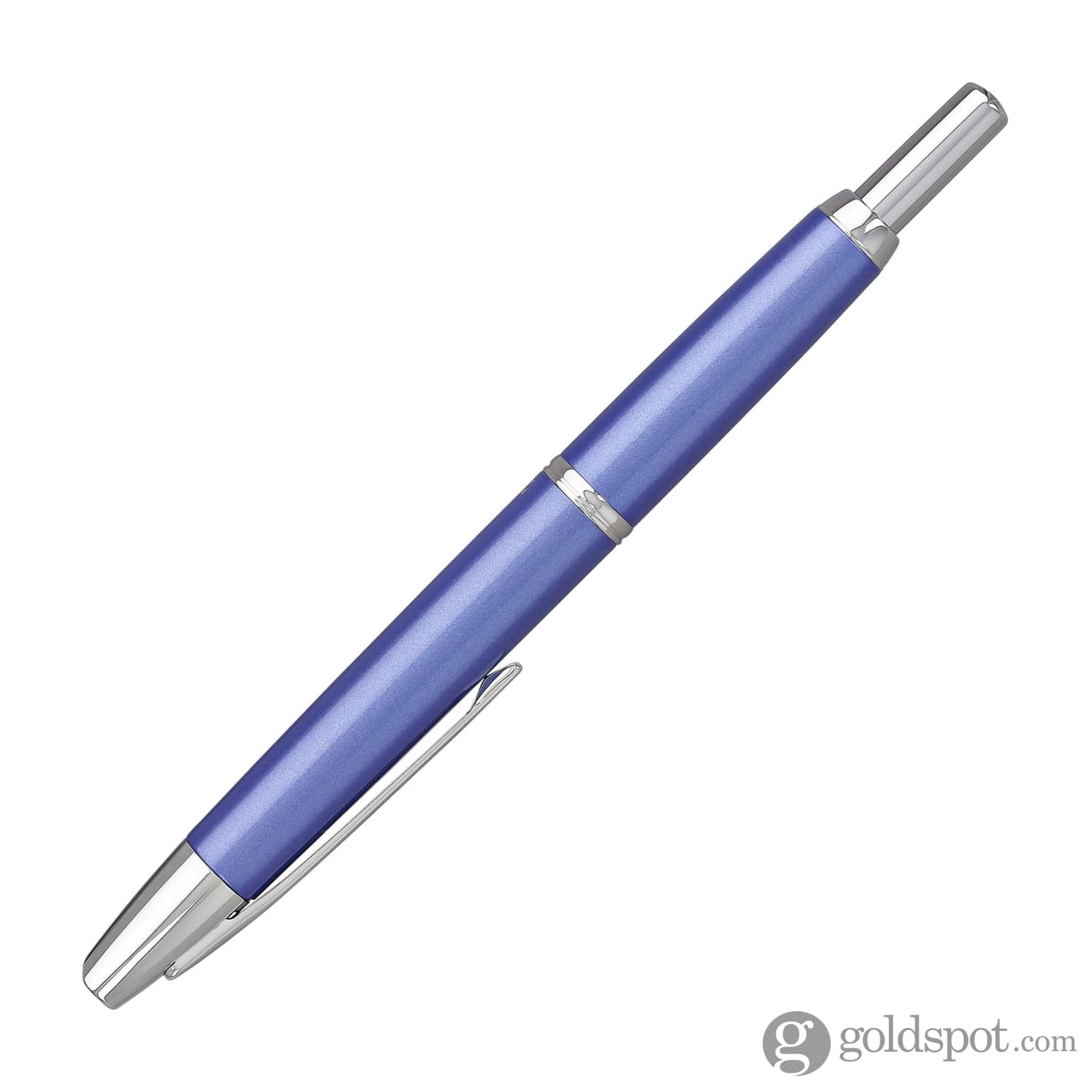 Pilot Vanishing Point Decimo Fountain Pen in Light Blue 18K Gold