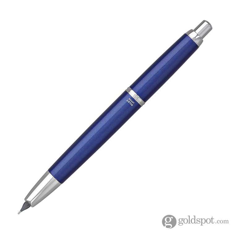 Pilot Vanishing Point Decimo Fountain Pen in Navy - 18K Gold Fountain Pen