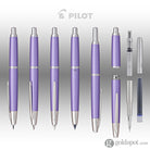 Pilot Vanishing Point Decimo Fountain Pen in Purple - 18K Gold Fountain Pen