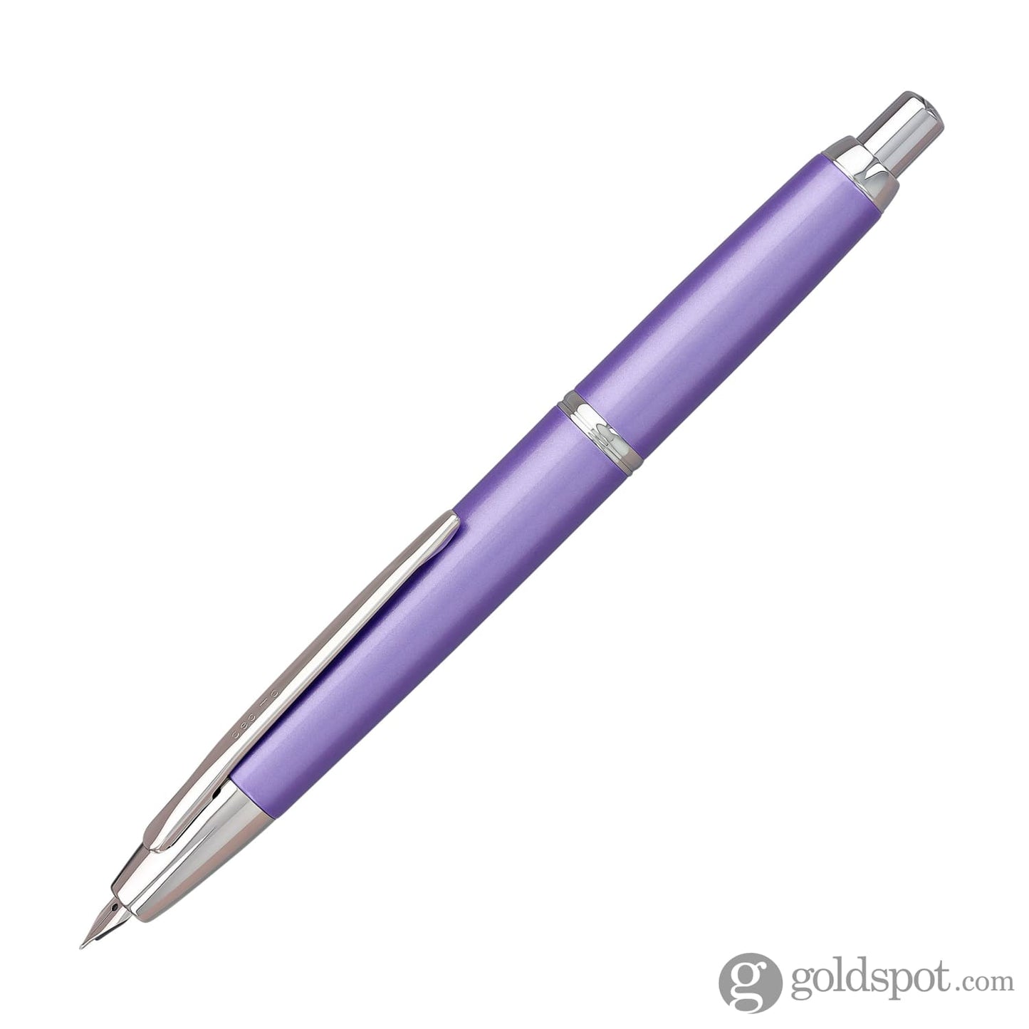 Pilot Vanishing Point Decimo Fountain Pen in Purple - 18K Gold Fountain Pen