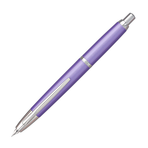 Pilot Vanishing Point Decimo Fountain Pen in Purple - 18K Gold Fountain Pen