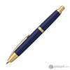 Pilot Vanishing Point Fountain Pen in Blue & Gold - 18K Gold Fountain Pen