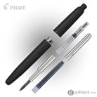 Pilot Vanishing Point Fountain Pen in Matte Black - 18K Gold Fountain Pen