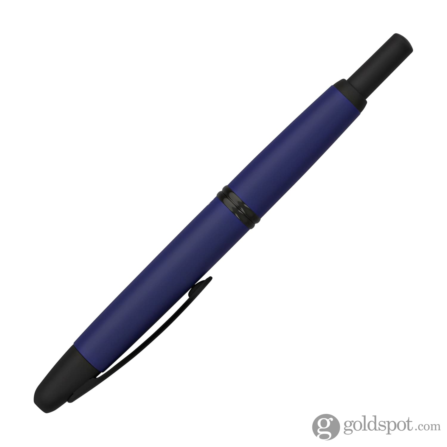 Pilot Vanishing Point Blue / Rhodium Fountain Pen, Fine
