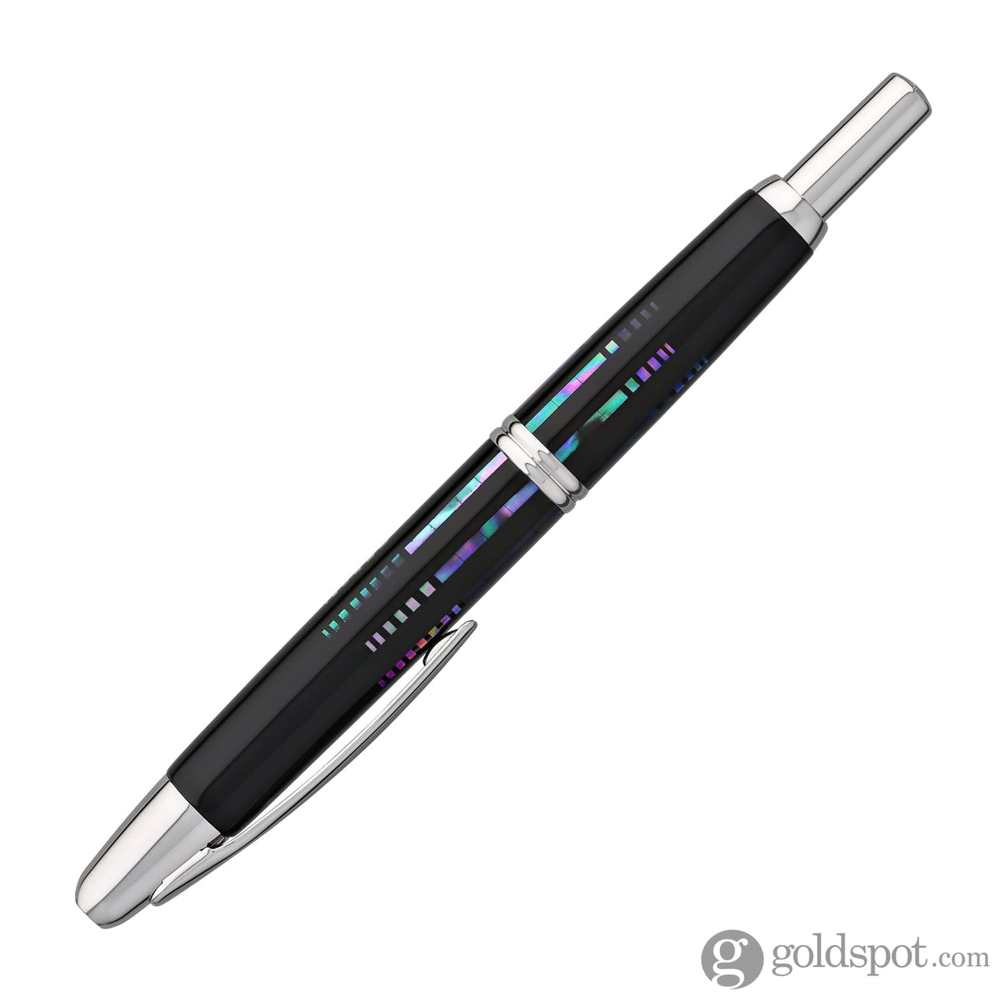 Pilot Vanishing Point Fountain Pen in Raden Water - 18K Gold Medium Point Fountain Pen