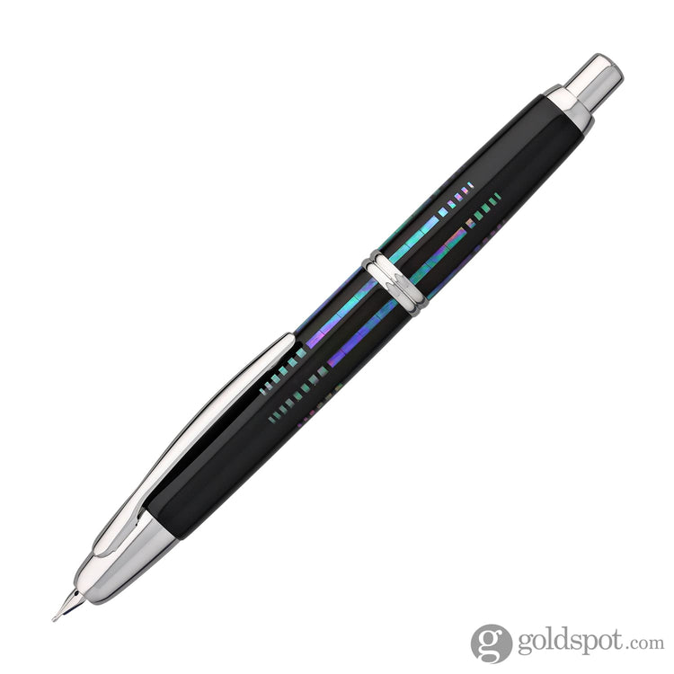 Pilot Vanishing Point Fountain Pen in Raden Water - 18K Gold Medium Point Fountain Pen