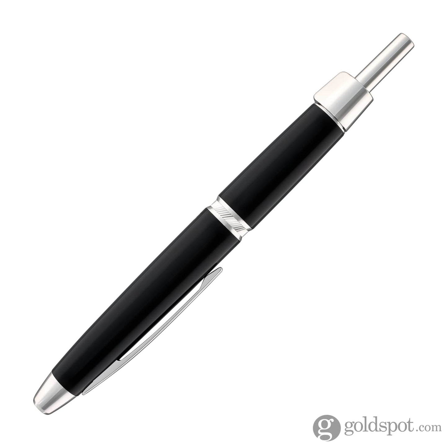 Pilot Vanishing Point LS Fountain Pen in Black with Rhodium Silver Trim Fountain Pen