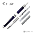 Pilot Vanishing Point LS Fountain Pen in Blue with Rhodium Silver Trim Fountain Pen