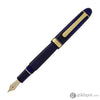 Platinum 3776 Century Fountain Pen in Chartres Blue with Gold Trim - 14K Gold Double Broad Fountain Pen
