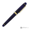 Platinum 3776 Century Fountain Pen in Chartres Blue with Gold Trim - 14K Gold Fountain Pen