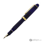 Platinum 3776 Century Fountain Pen in Chartres Blue with Gold Trim - 14K Gold Fountain Pen
