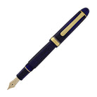 Platinum 3776 Century Fountain Pen in Chartres Blue with Gold Trim - 14K Gold Fountain Pen