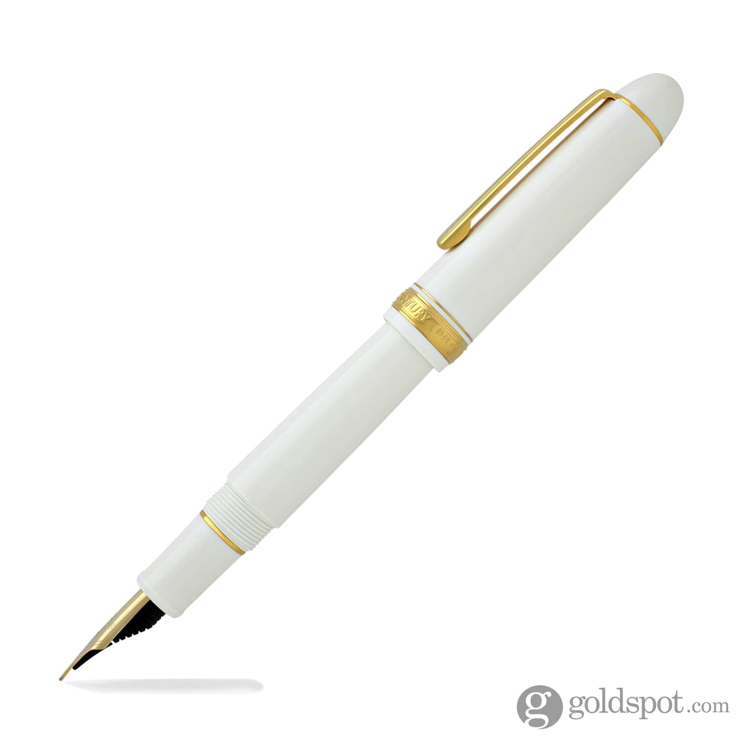 Platinum 3776 Century Fountain Pen in Chenonceau White - 14K Gold Fountain Pen