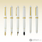 Platinum 3776 Century Fountain Pen in Chenonceau White - 14K Gold Fountain Pen