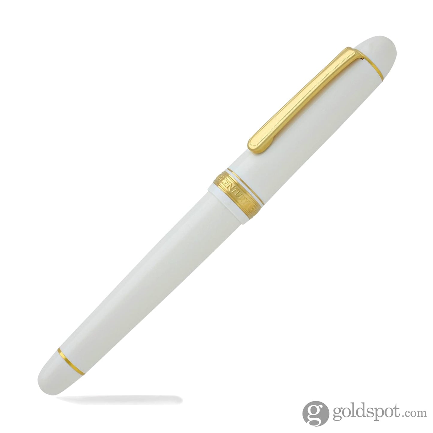 Platinum 3776 Century Fountain Pen in Chenonceau White - 14K Gold Fountain Pen