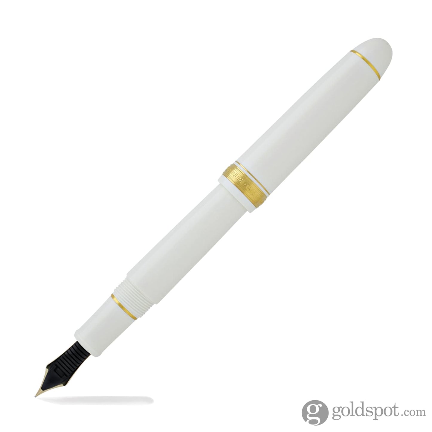 Platinum 3776 Century Fountain Pen in Chenonceau White - 14K Gold Fountain Pen