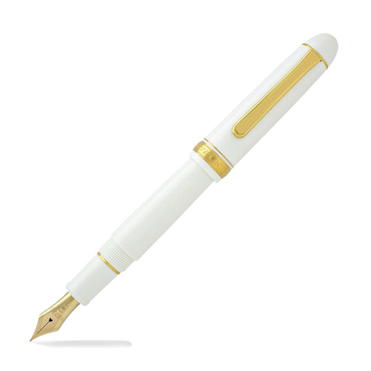 Platinum 3776 Century Fountain Pen in Chenonceau White - 14K Gold
