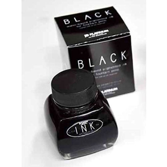 Platinum Bottled Ink in Black # 1 Aqueous Dye