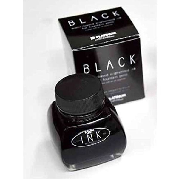 Platinum Bottled Ink in Black # 1 Aqueous Dye Bottled Ink