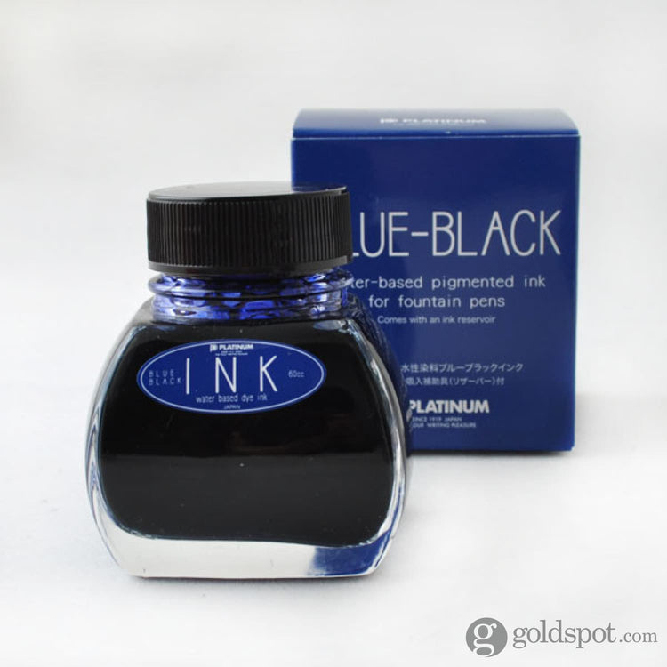 Platinum Bottled Ink in Blue-Black - 60 mL Bottled Ink