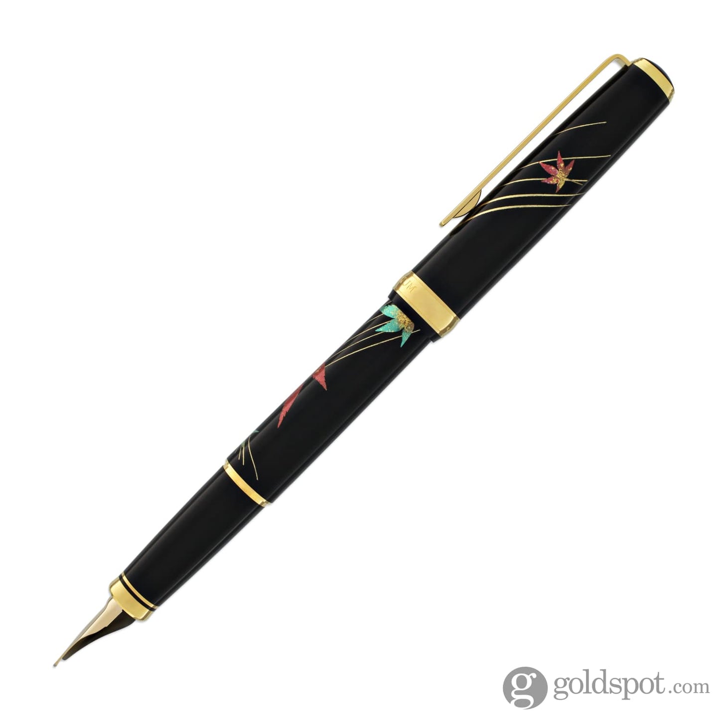 Platinum Classic Maki-e Fountain Pen in Autumn Leaves - 18K Gold Fountain Pen