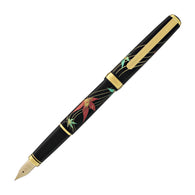 Platinum Classic Maki-e Fountain Pen in Autumn Leaves - 18K Gold